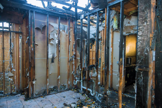 Professional Soot Cleanup technician working in Celina, OH